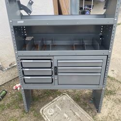 Cargo Van Metal Shelfs
