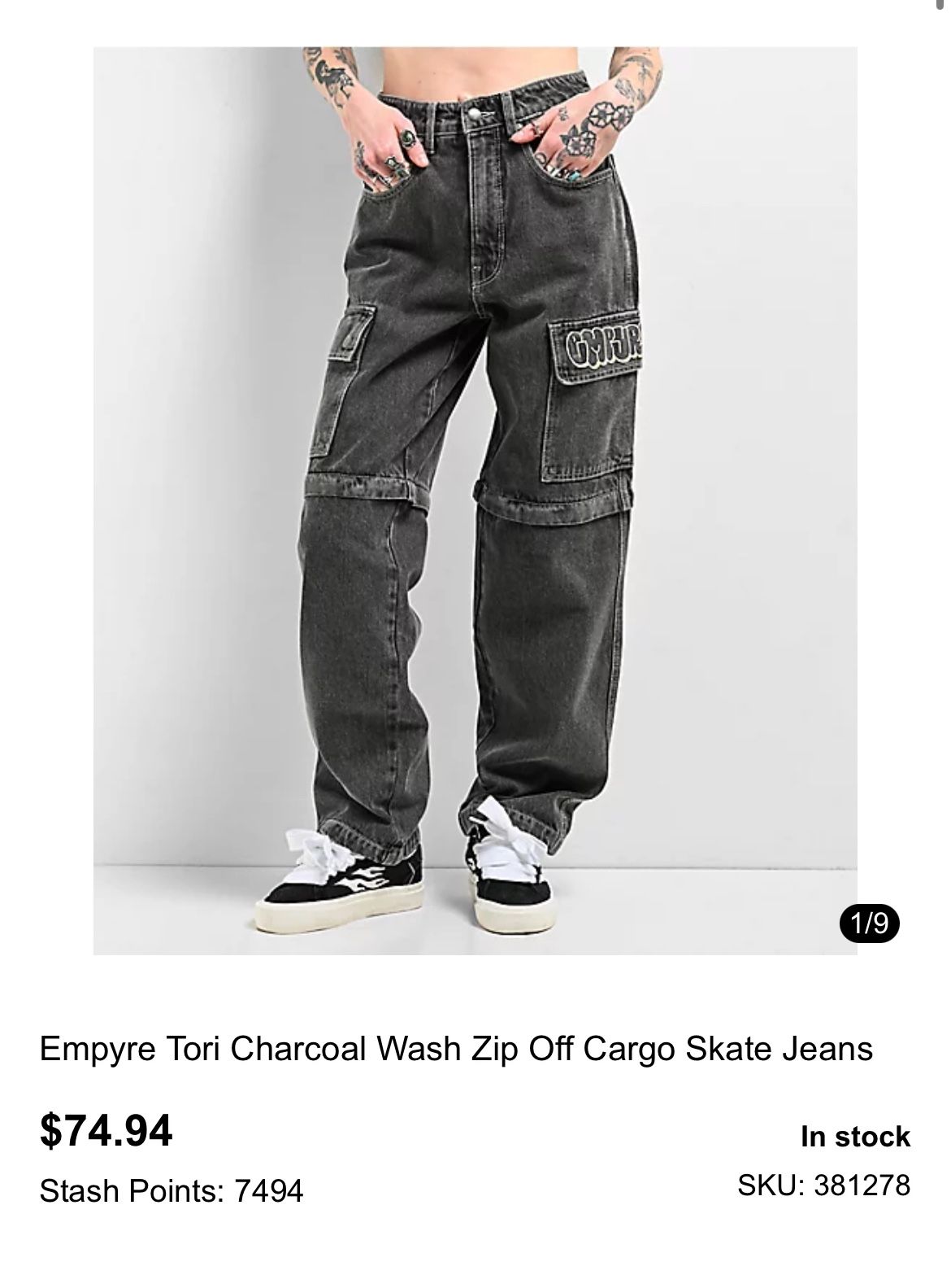 Empyre Tori Charcoal Jeans