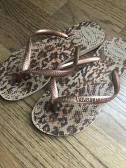 Girls Havaianas Flip Size 3/4