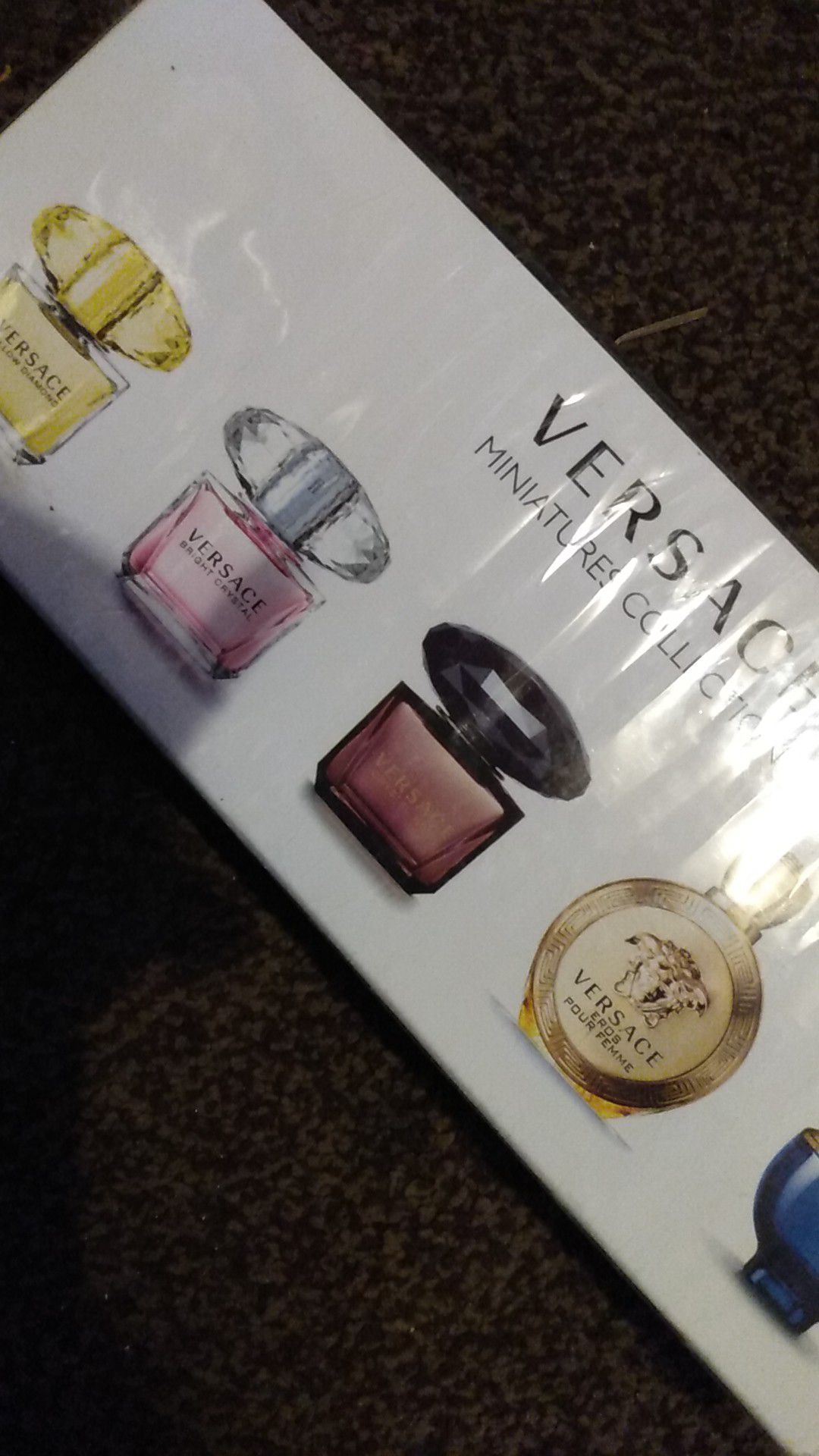 Versace , women's miniture fragrances ( 5 ) NEW