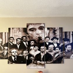 Scarface 6 Piece Wall Painting 
