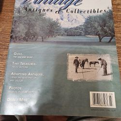 Vintage Antiques & Collectibles Magazine 1996