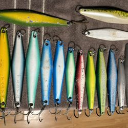 Tadys And Salas And Candy Bars And Other Fishing Jigs