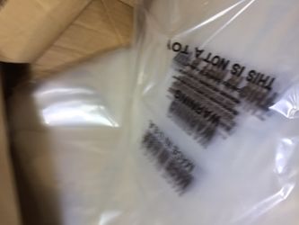 Plastic clear bag 8.5”x 13” 500pieces $19