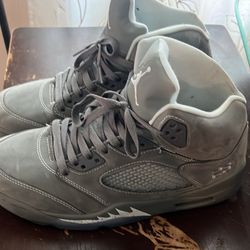 Jordan 5s Grey Wolf 