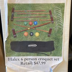 Croquet Set New In Box