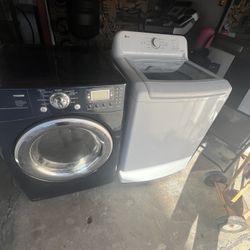 LG washer and gas dryer