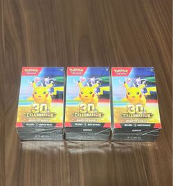 Pokémon 30th Celebration Booster Bundles