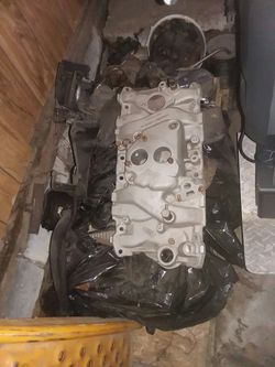 Chevy 350 carb manifold