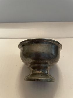 Peuter/Enamel Small Dish Vintage