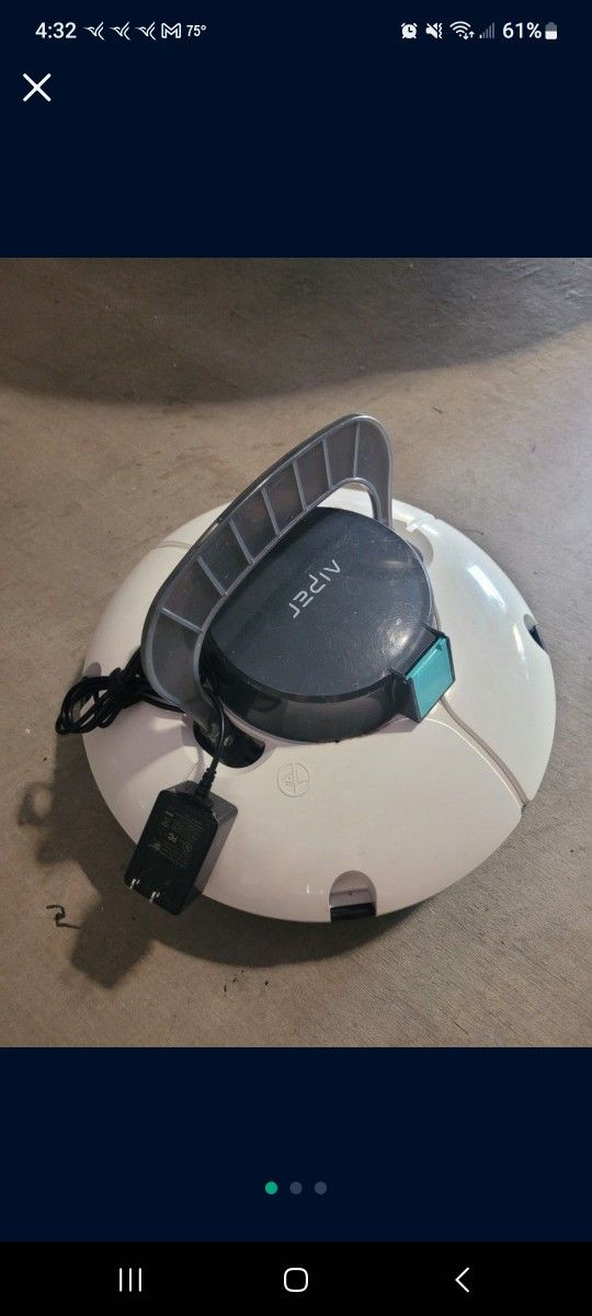 Pool Vacuum Rechargeable