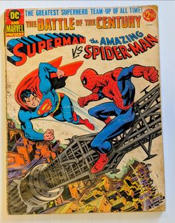 Superman vs The Amazing Spider-Man DC Marvel Comic