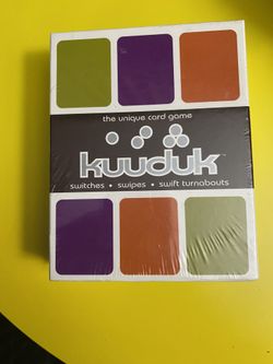 KUUDUK the unique card game - 100% Complete ! Brand New 