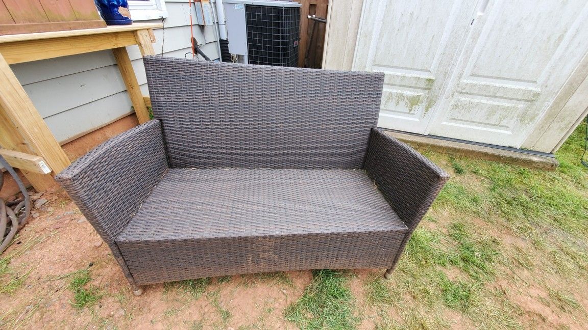 Patio bench