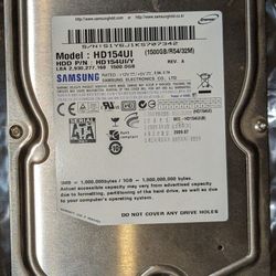 1.5tb & 1tb SATA HDD hard disk drives