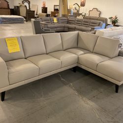 Sectional Leather Couch