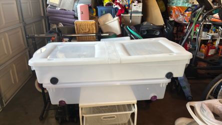 Large size under the bed storage bin