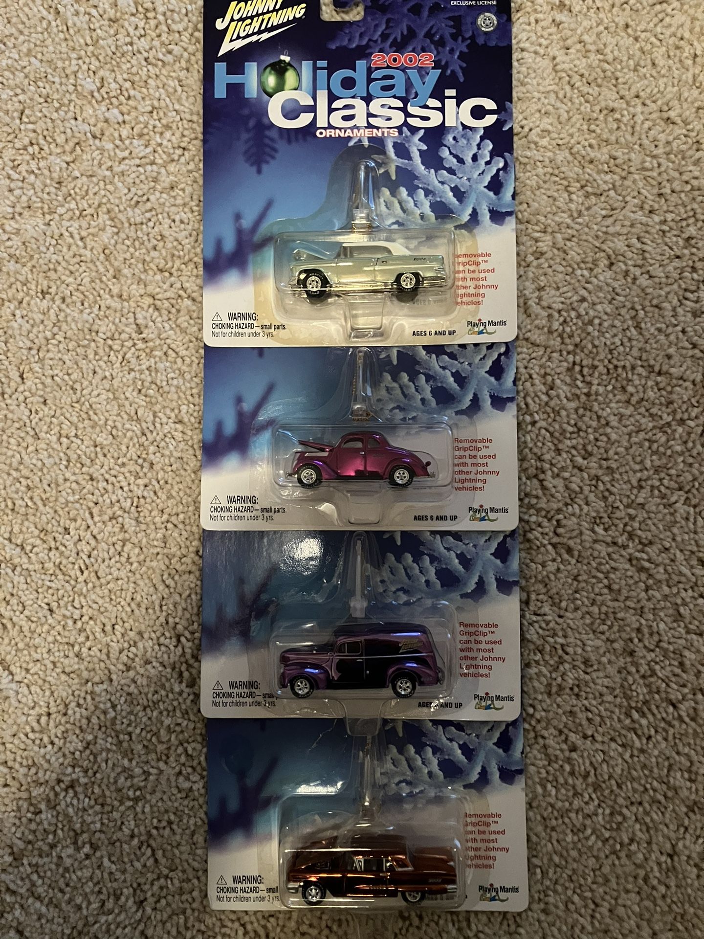 Johnny lightning Holiday classics (2002) -4 Cars