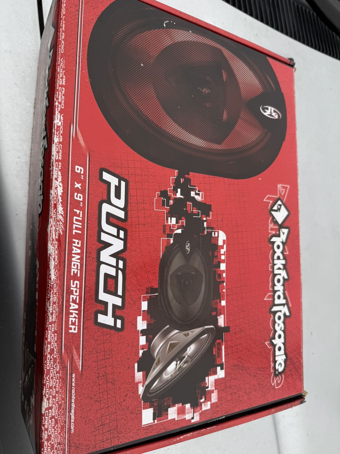 Rockford Fosgate Punch 6x9 Car Speakers New