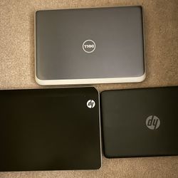 Laptops (HP, Dell, Chromebook)