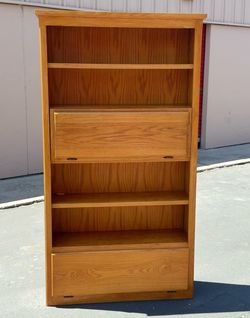 Antique bookshelf
