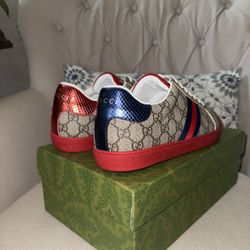 men’s Gucci ace sneaker with Web