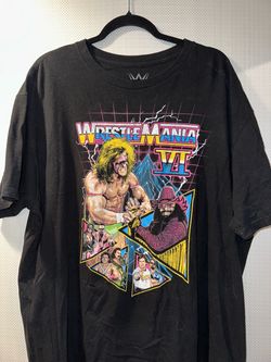 WWE Wrestlemania VI Graphic T-Shirt