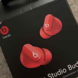 Beats Studio Buds red (Read Description) 