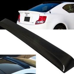 Carbon Fiber Rear Roof Spoiler Wing Compatible with 2011-2015 Scion tC