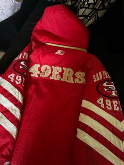 49ers throwbacks wind breaker