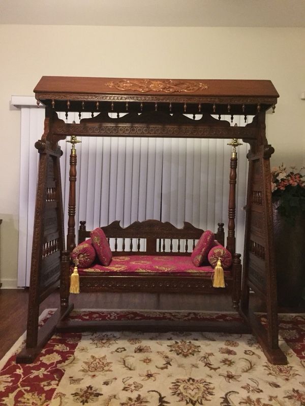 Jhoola, Swing, Indian Swing , Indian Jhoola , Traditional wooden Swing, Wood Jhoola