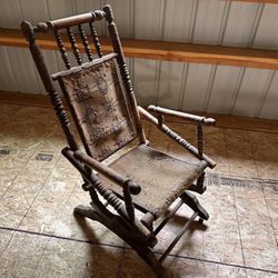 Antique Rocking Chair 140 + Years Old 