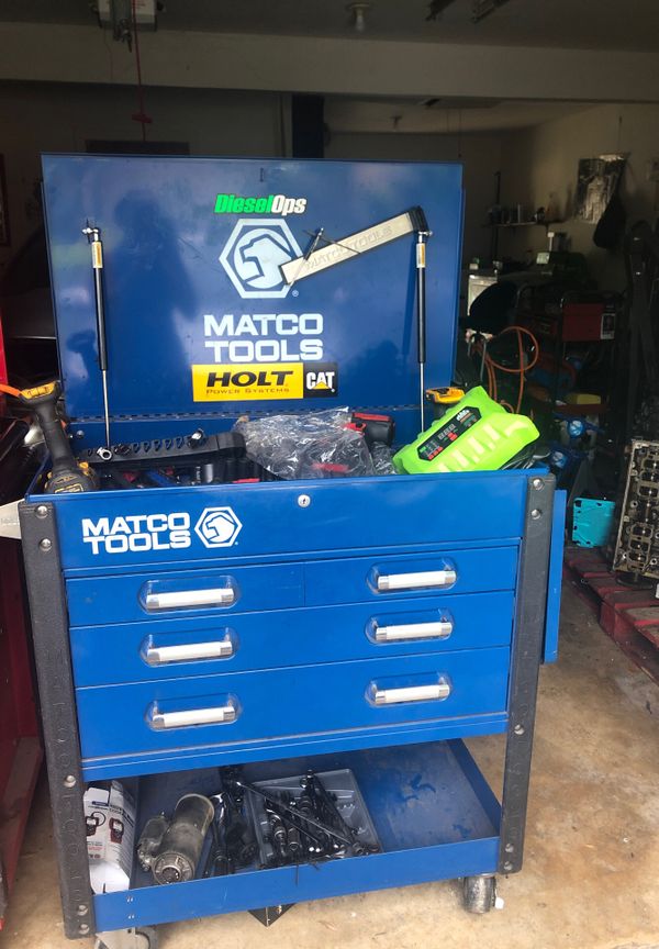 Matco tool blue toolbox for Sale in San Antonio, TX OfferUp
