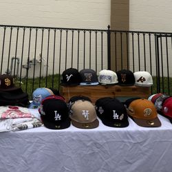 New Era Fitted Base Ball Caps & More