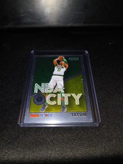 JASON TATUM NBA CITY SPORT CARD 🔥