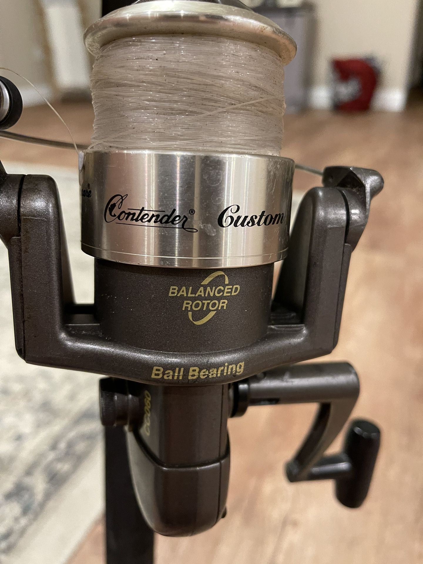 Shakespeare Contender Custom CC060 Spinning Reel On 10' Shakespeare Ugly  Stik M/H # 53 for Sale in Plant City, FL - OfferUp