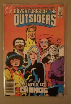 Adventures of the Outsiders Comics Book