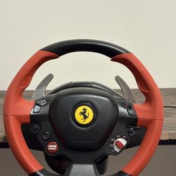Ferrari Steering Wheel Sim Thrustmaster