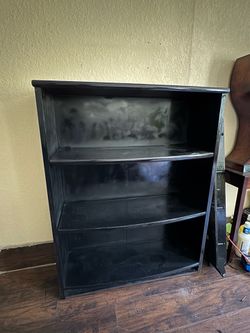 Wooden bookcase
