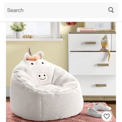  2 Unicorn Bean Bag Chair