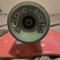 Landyachtz Cruiser Kitty Nug, Upgraded. Longboard.