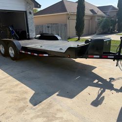 20ft steel Car Hauler