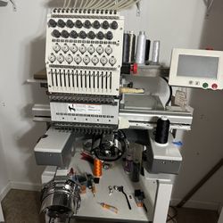 Commercial Embroidery Machine