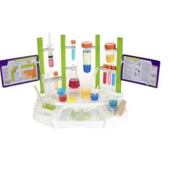 Thames & Kosmos 642105E Ooze Labs Chemistry Station Kit 57 pieces - New