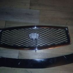 Infiniti Q50 Grille and Bumper Lip