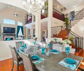 Gray Dinning Room Table