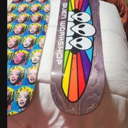 SKATEBOARD DECKS! Some Are Very Rare! Each one is $125 Each!! Not negotiable!!