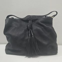 Vince Camuto "Taro" Tassel Leather Hobo Bag