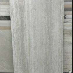 🧱🪨 Beige Arcadia 24x48 Matt Finished Travertine Silver Pattern 