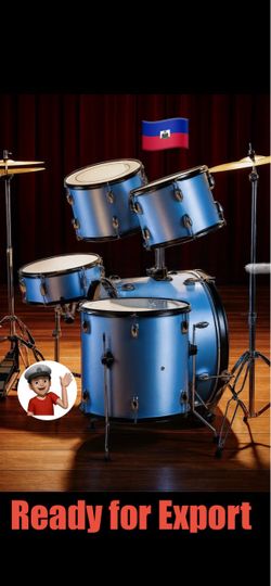 🔥 Brand New Drum Set Complete Drums!